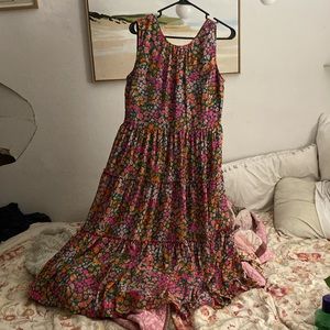 J crew floral dress